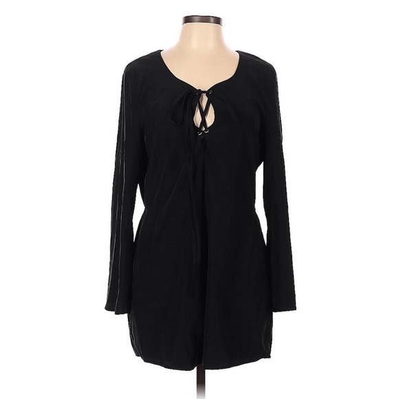 Neon Rose long sleeve romper - Picture 3 of 6